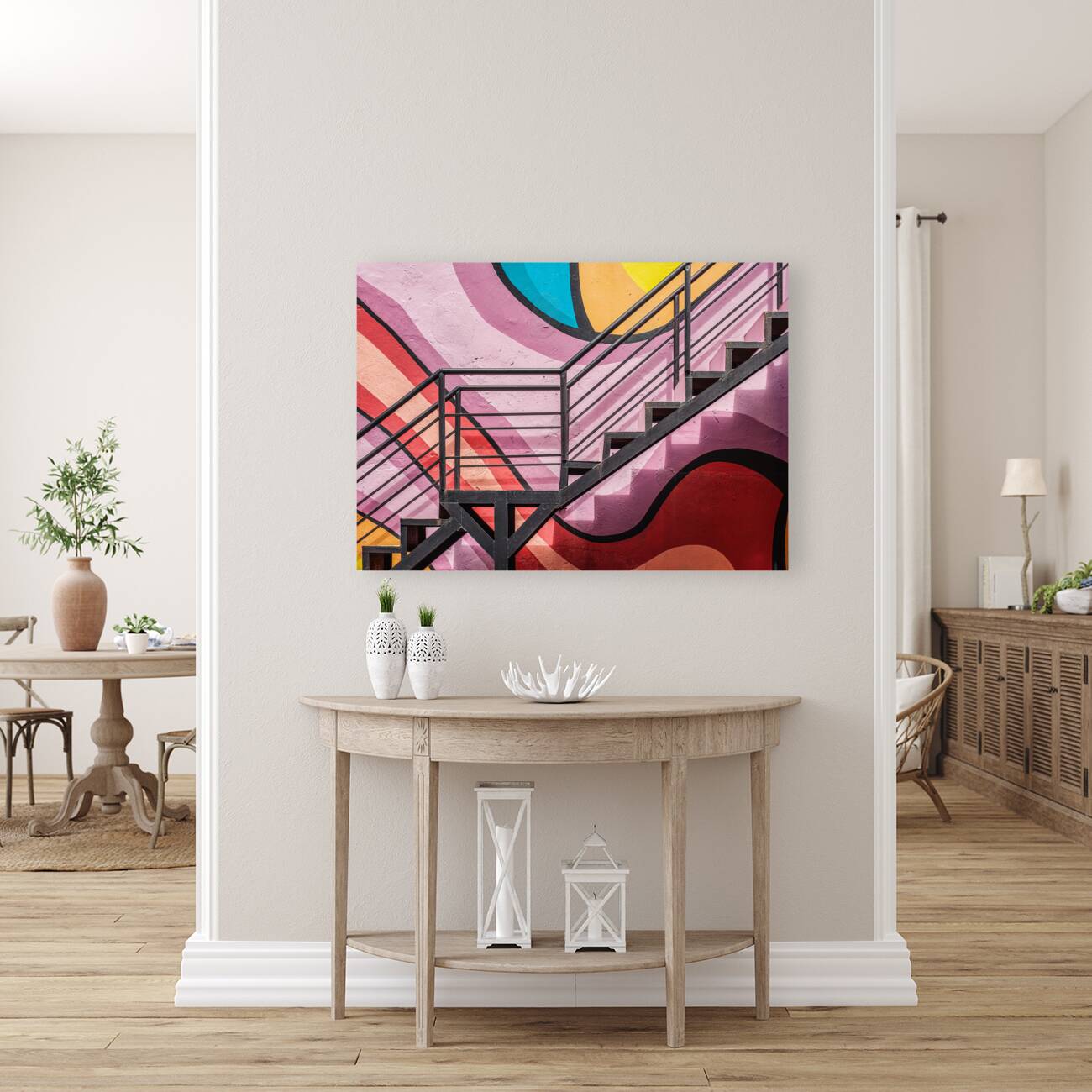 Hues and Steps Reproduction