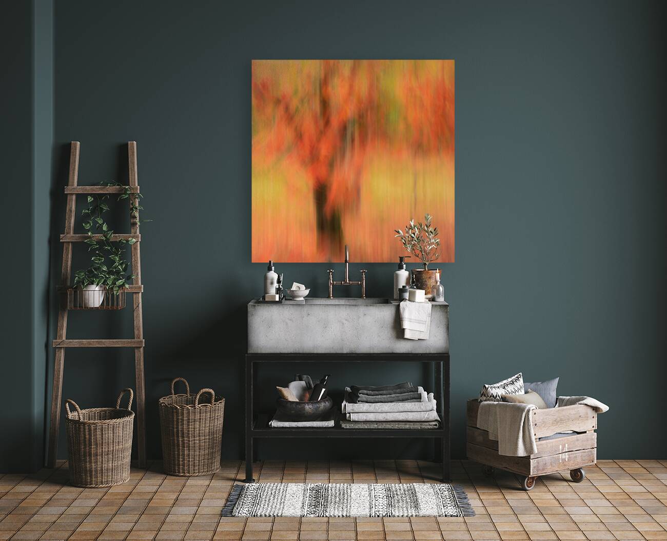 Autumn Mirage Reproduction