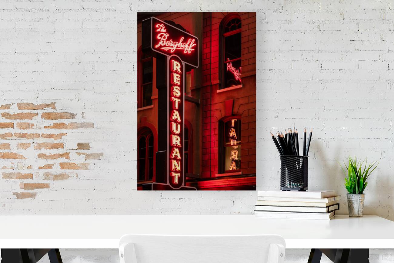 The Berghoff Restaurant Sign Reproduction