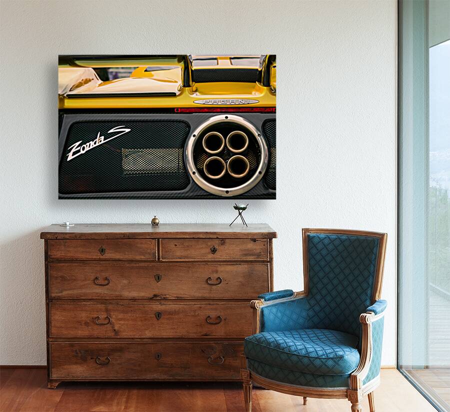 Pagani Zonda S Rear Reproduction