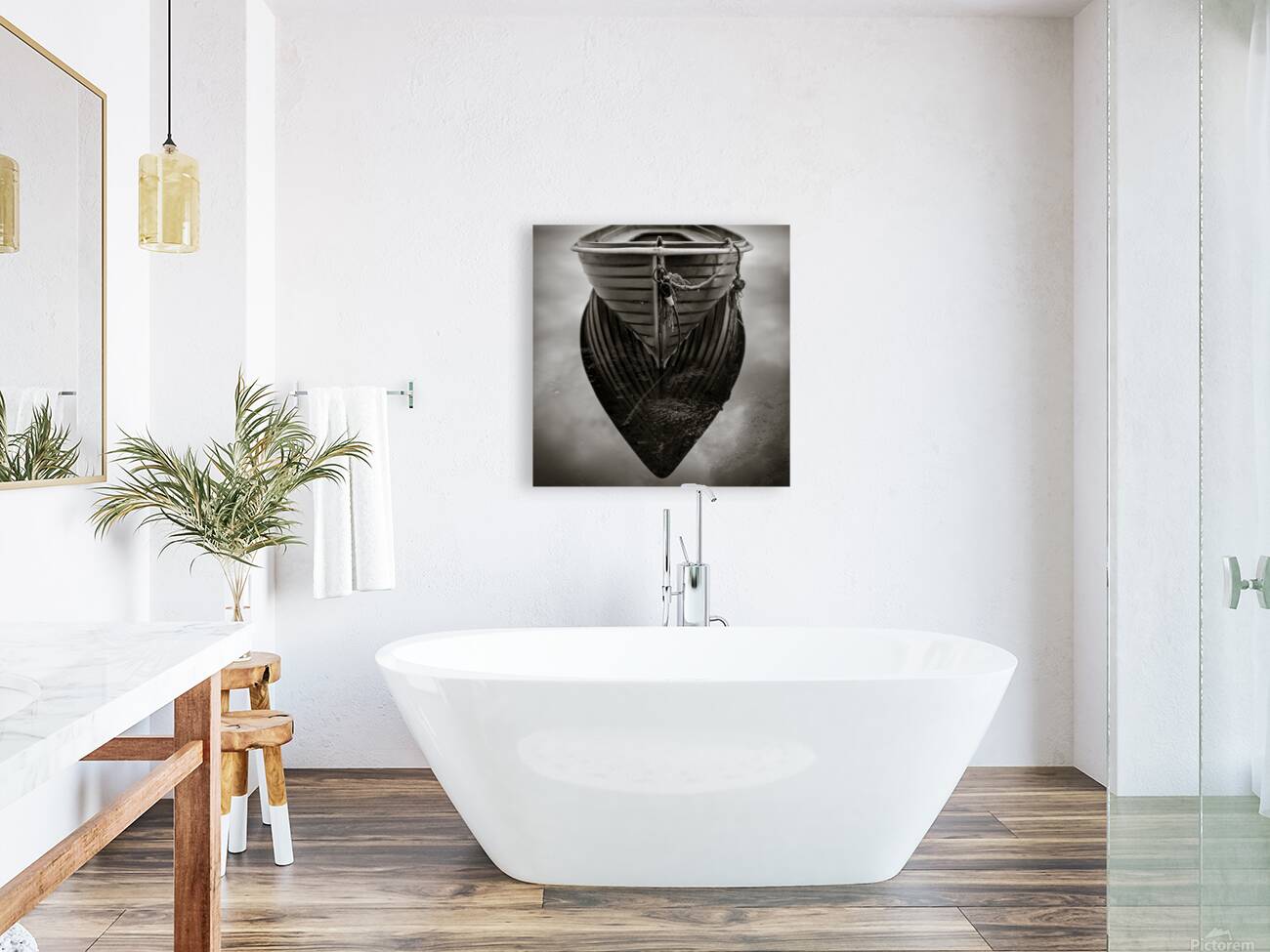 Boat Reflection Reproduction