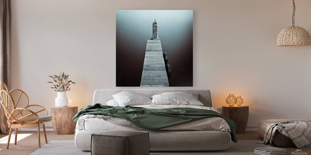 Two Tyres and a Jetty Reproduction