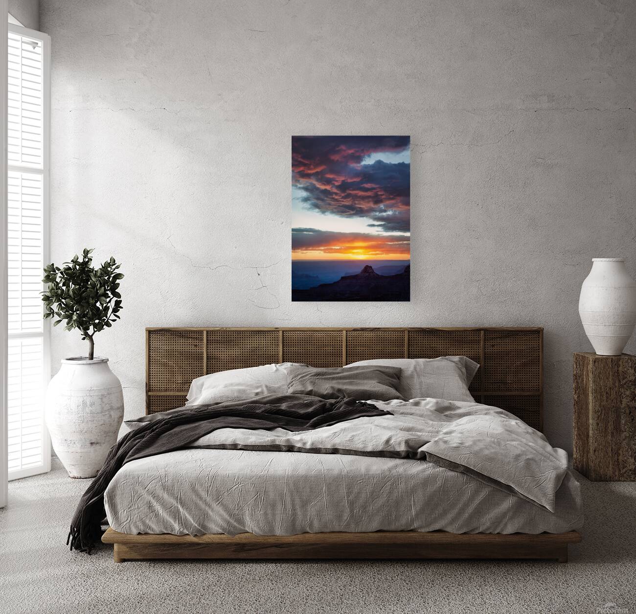 Canyon Sunset Reproduction