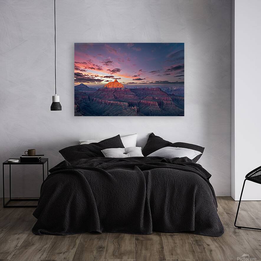 Red Peak Sunset Reproduction