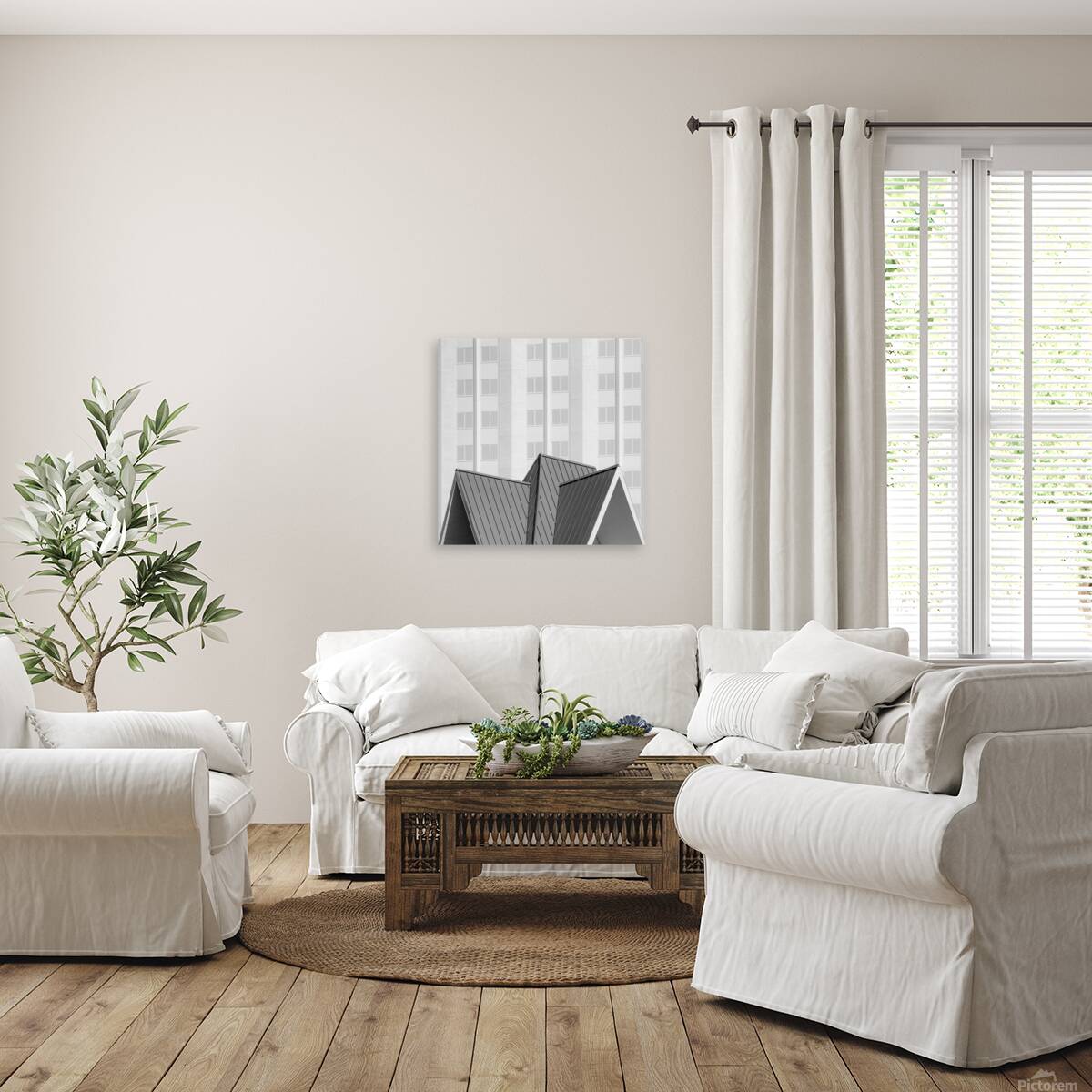 Tropicana Shapes I Reproduction