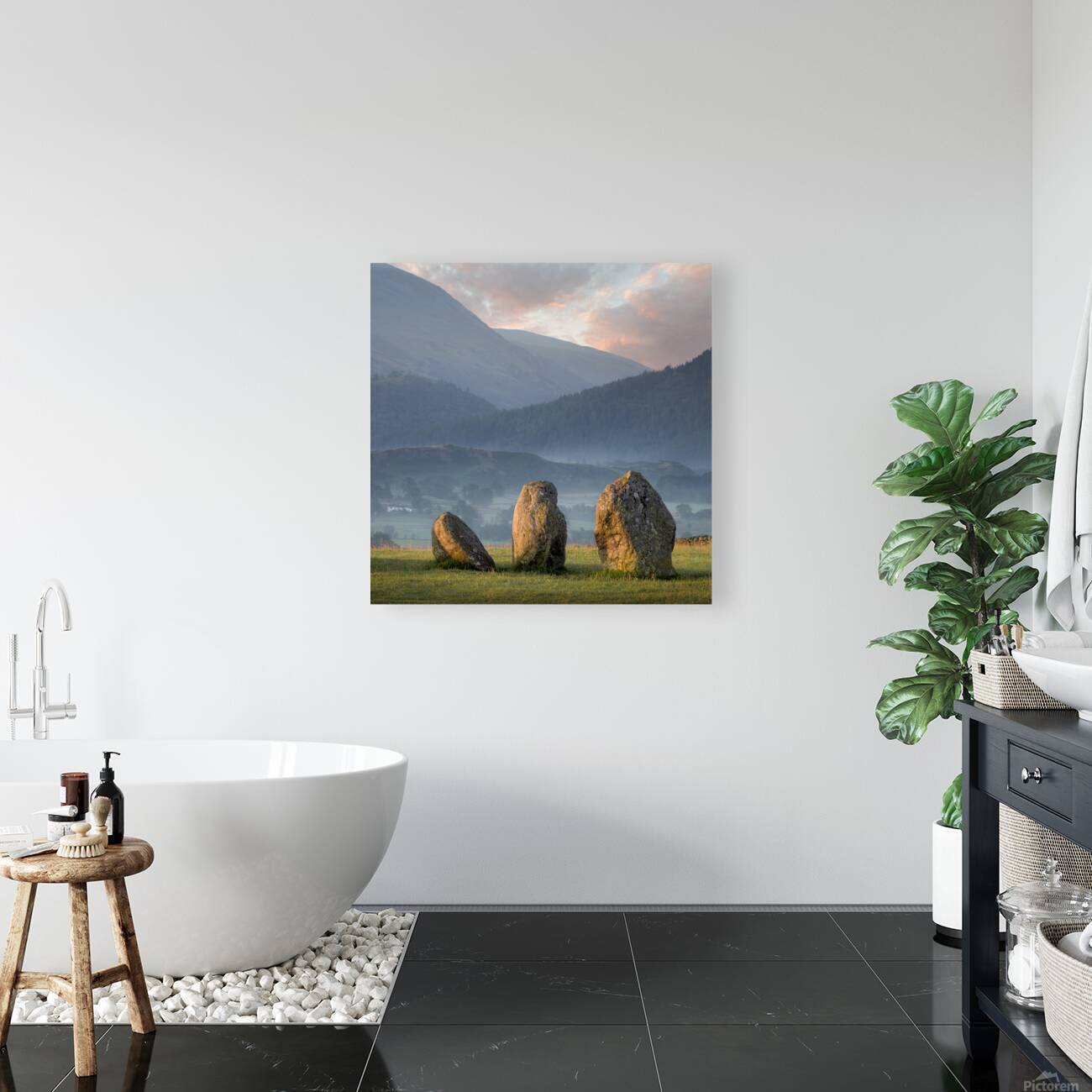 Castlerigg Stones at Dawn Reproduction