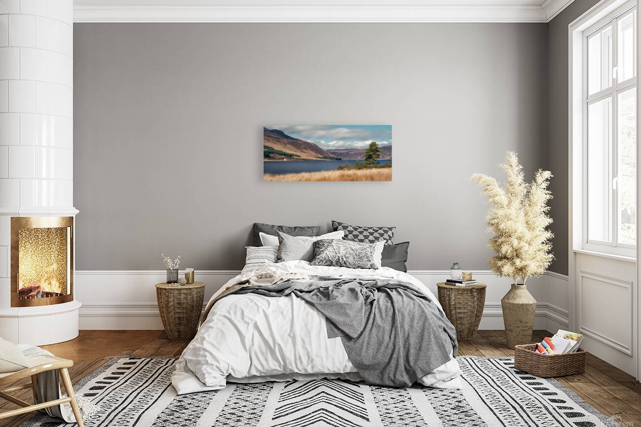 Loch Glass Panorama Reproduction