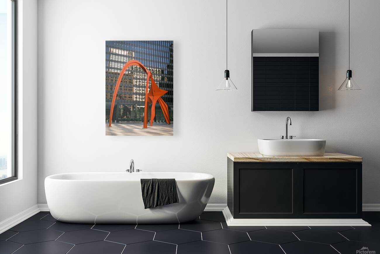 Red Flamingo Reproduction