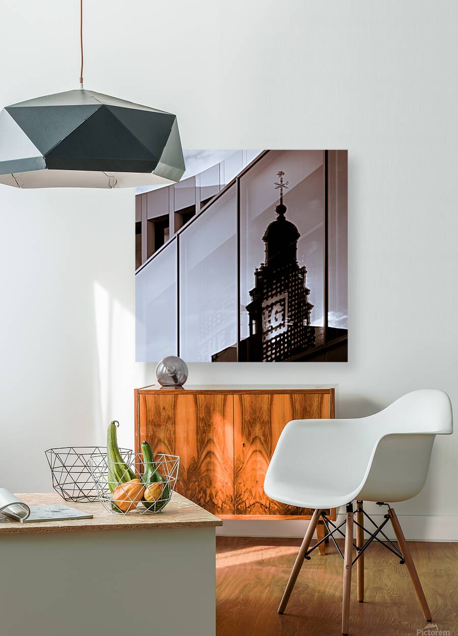 Maastricht Town Hall Reflection Reproduction