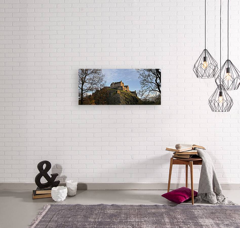 Edinburgh Castle Panorama Reproduction