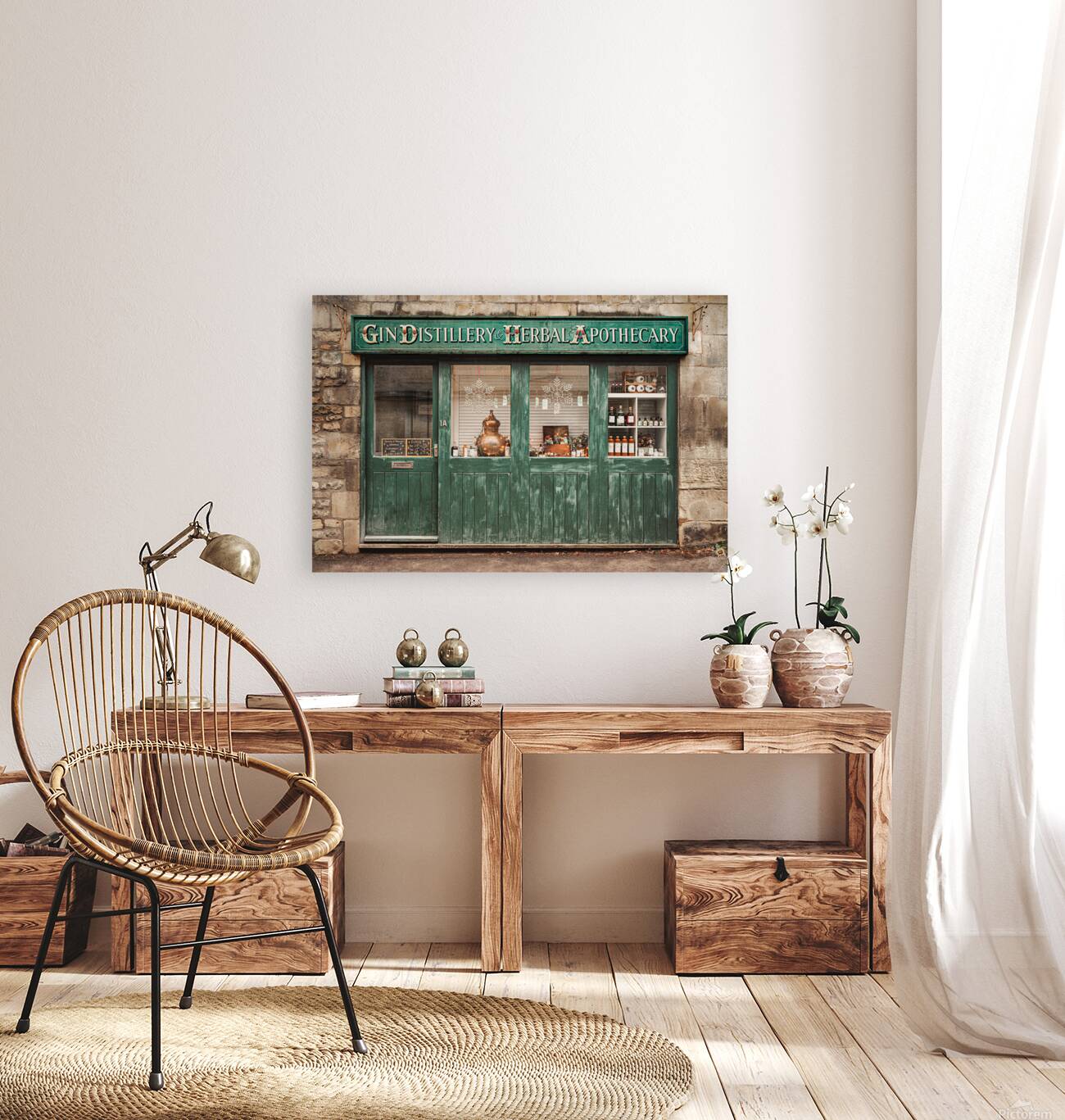 Bath Gin Distillery and Apothecary Reproduction