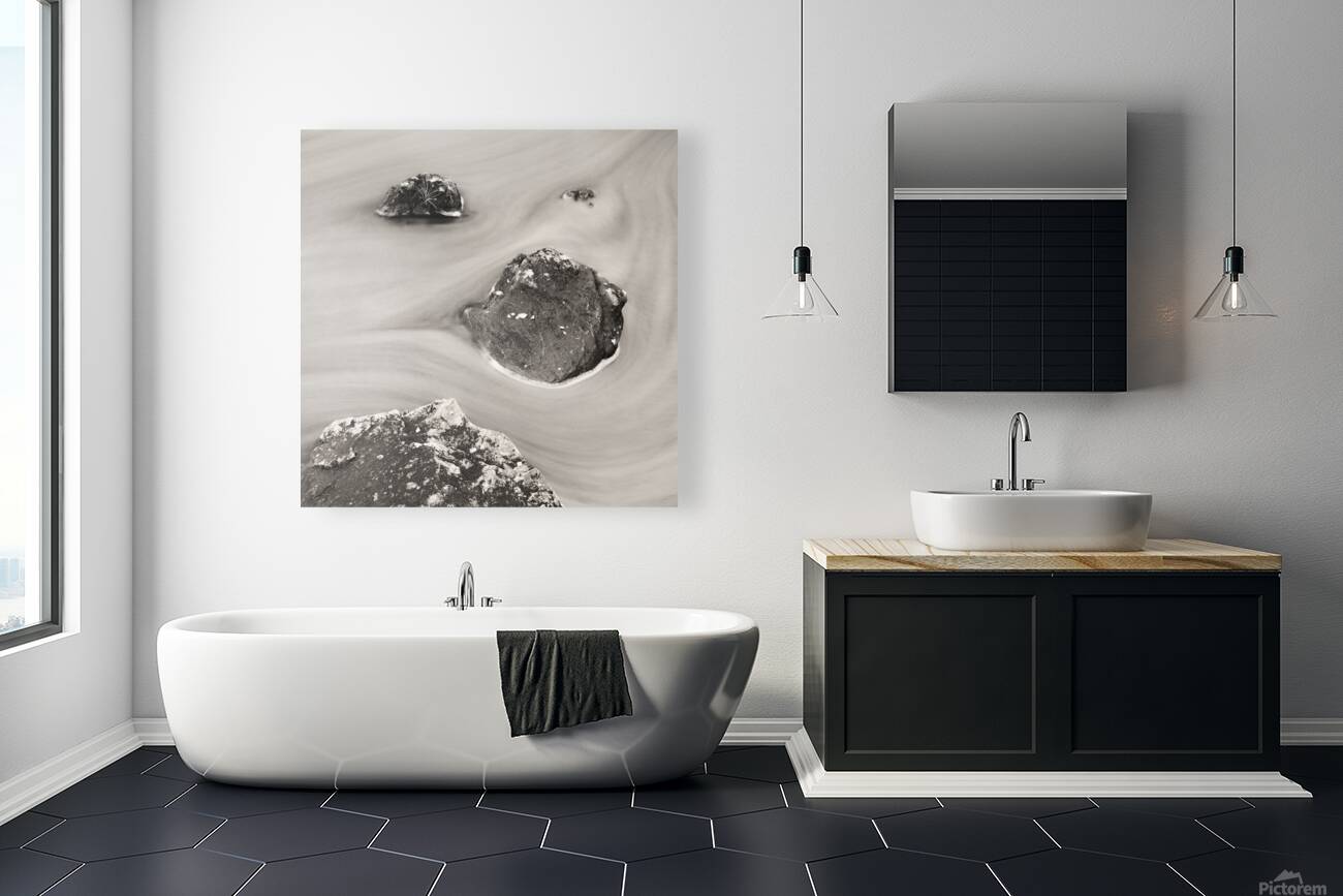 River Tummel Rocks Reproduction