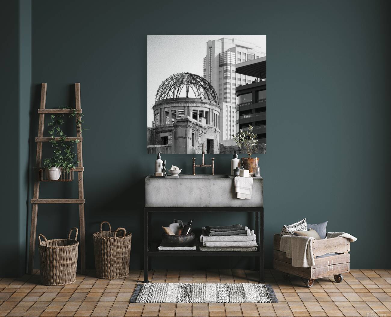 Hiroshima Atomic Bomb Dome Reproduction