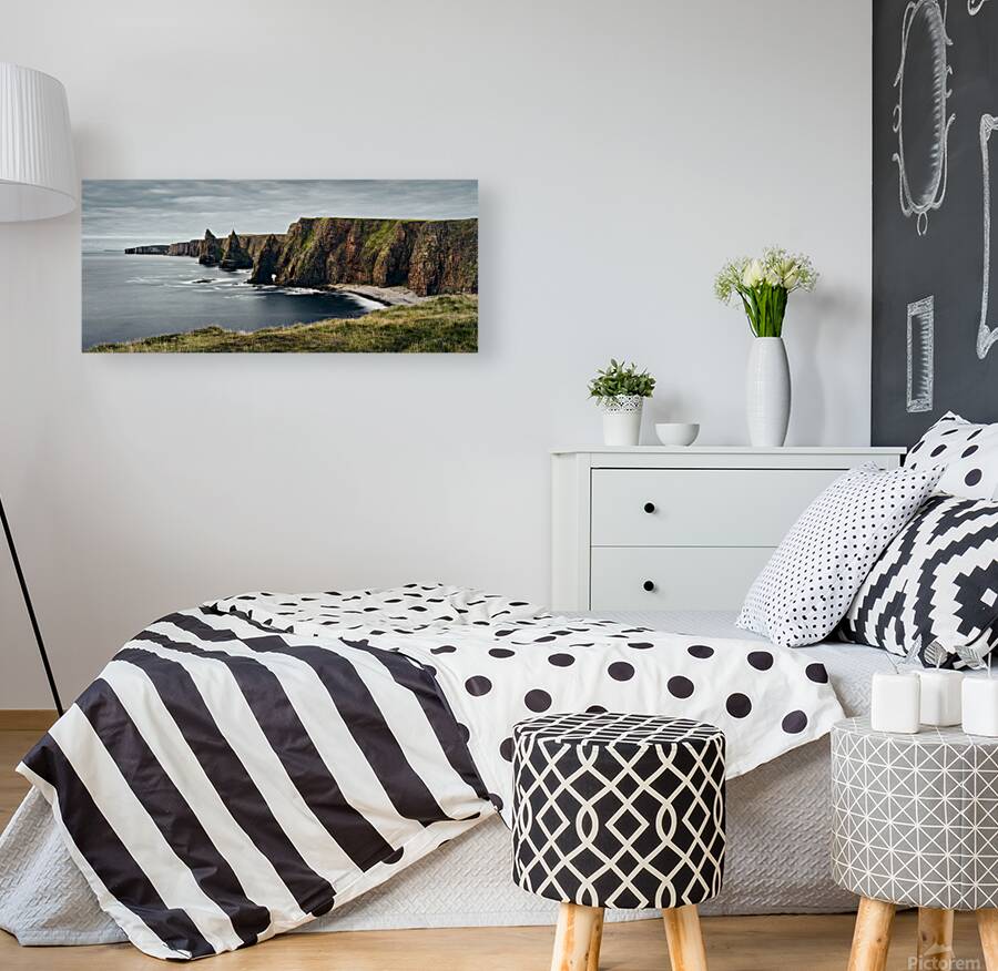 Duncansby Coastline and Stacks Reproduction