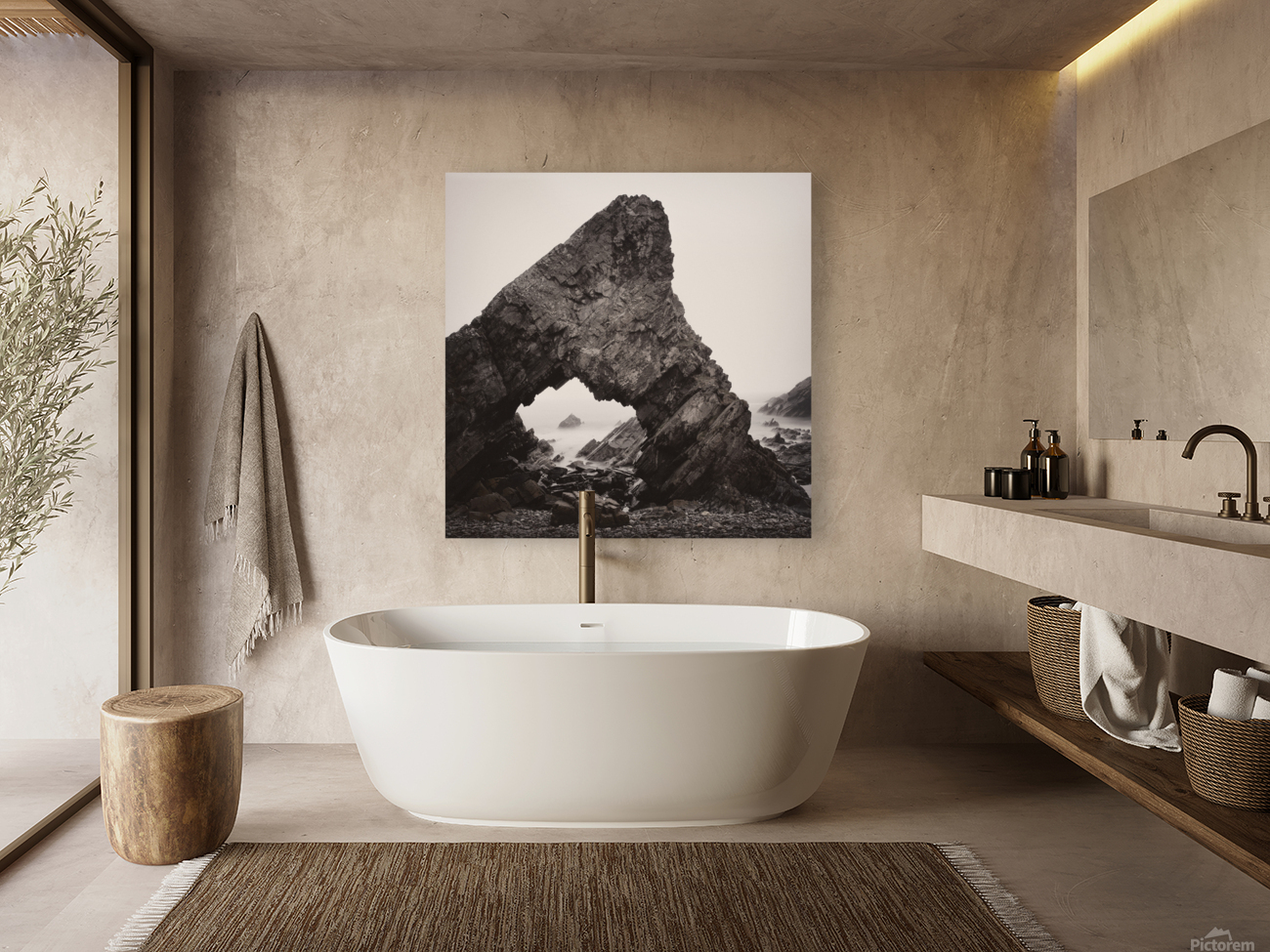 Needles Eye Rock Reproduction