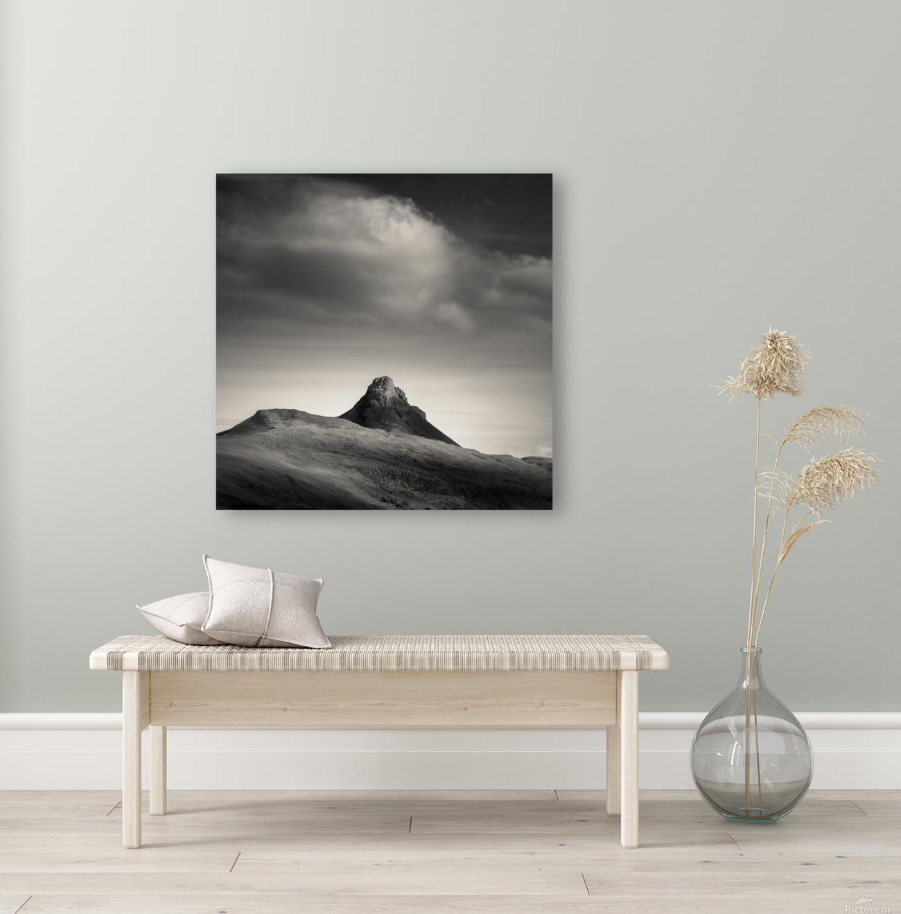 Clouds Over Stac Pollaidh Reproduction