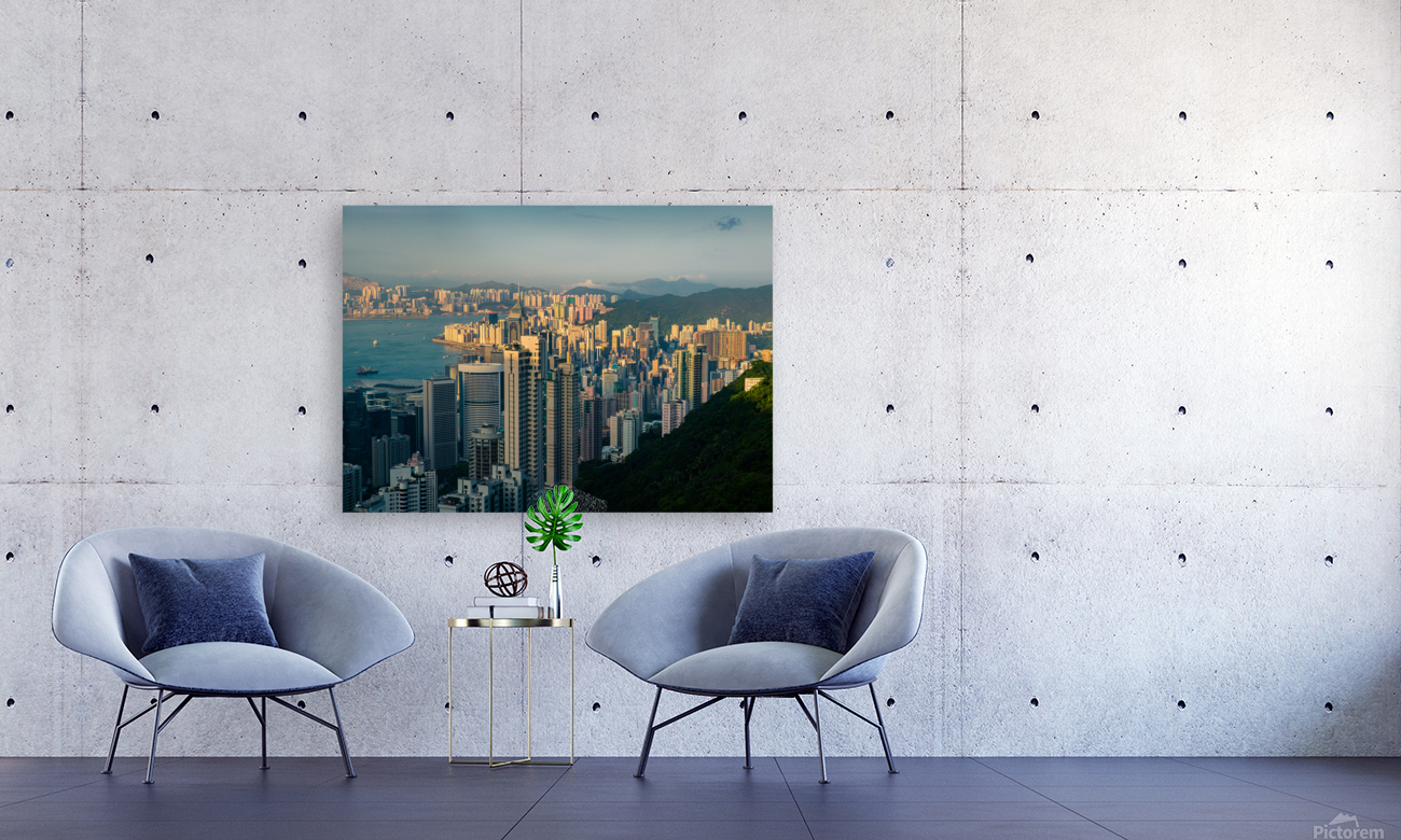 Hong Kong Cityscape Reproduction
