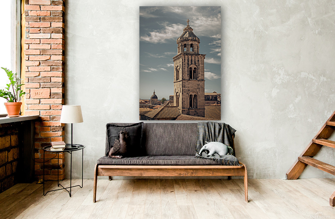 Dubrovnik Monastery Tower Reproduction