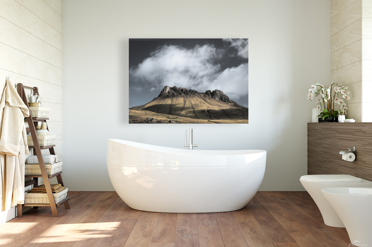 Sunlight on Stac Pollaidh Reproduction