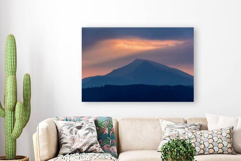 Last Light Over Snowdonia by Dave Bowman