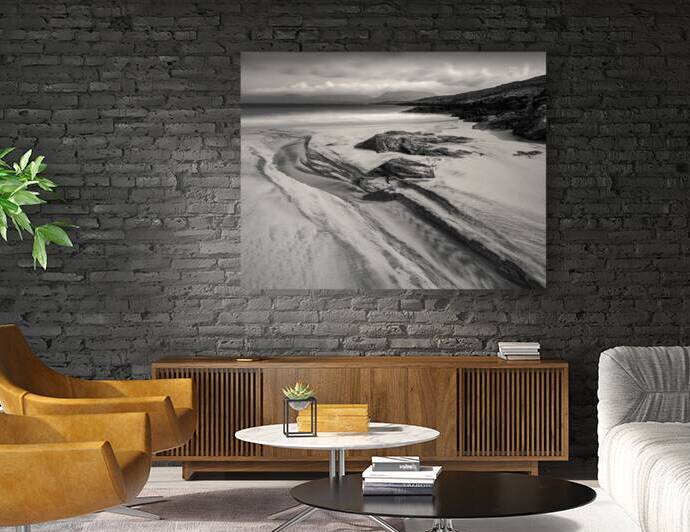 Luskentyre Stream by Dave Bowman