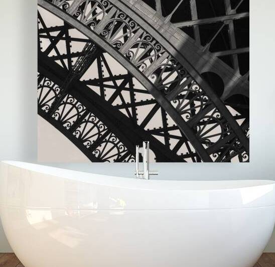 Eiffel Tower Ironwork by Dave Bowman