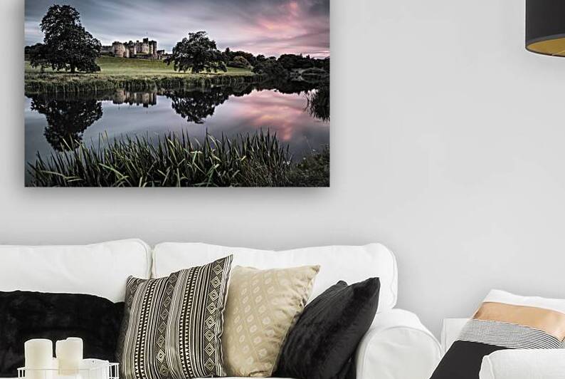 Alnwick Castle Sunset by Dave Bowman