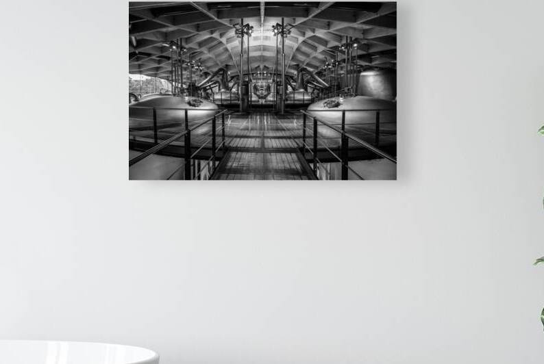 Scottish Whisky Distillery - Black and White Edition by Dave Bowman