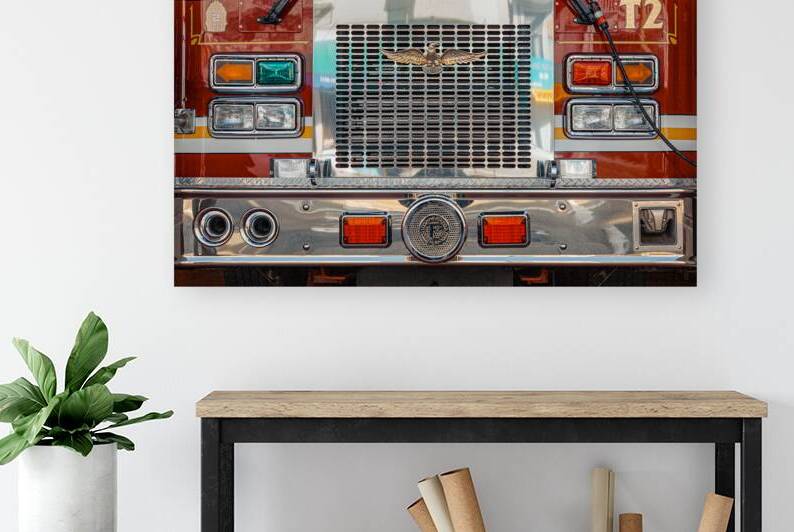 San Francisco Fire Truck by Dave Bowman