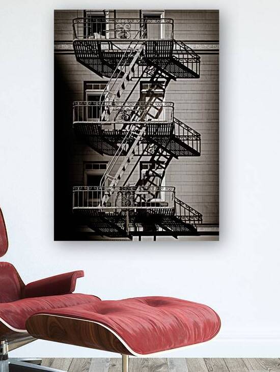 Fire Escape by Dave Bowman