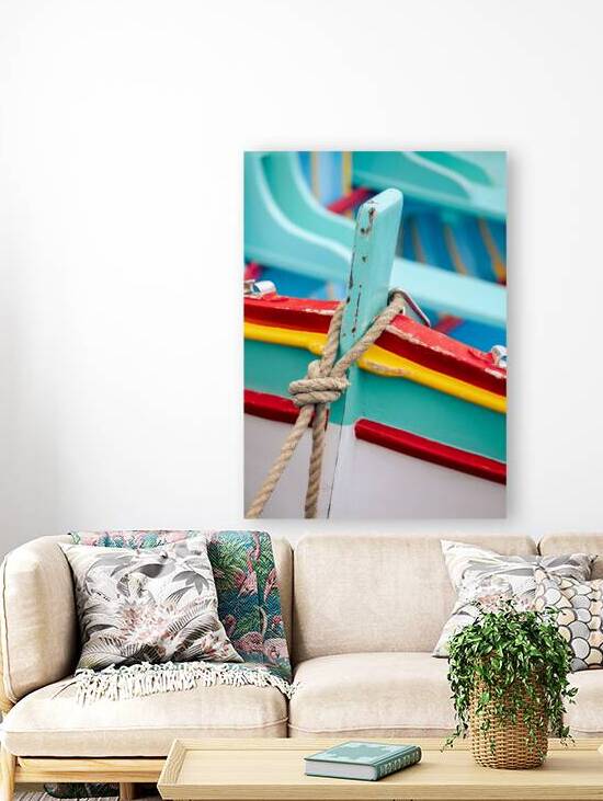 Maltese Luzzu Boat Tie by Dave Bowman