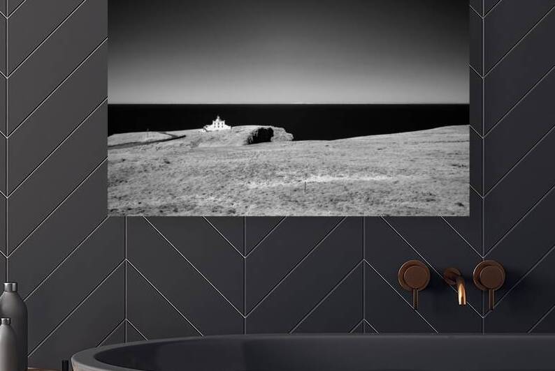 Stoer Lighthouse Infrared by Dave Bowman