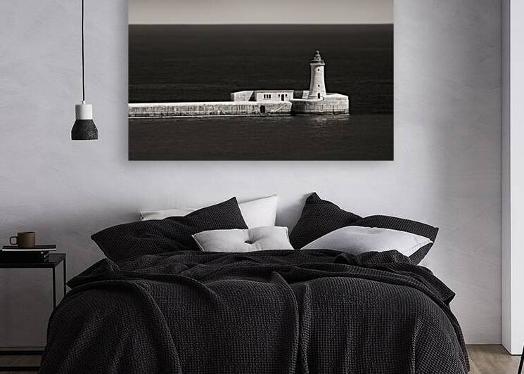 Sunlight on St Elmo Breakwater by Dave Bowman