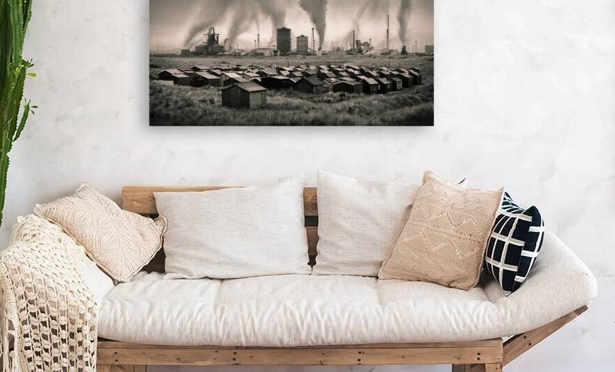 Teesside Steelworks I by Dave Bowman