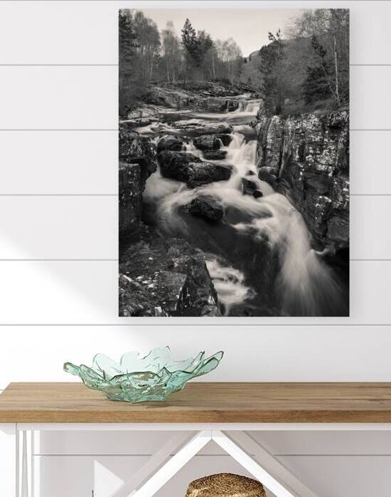 Black Water Falls by Dave Bowman