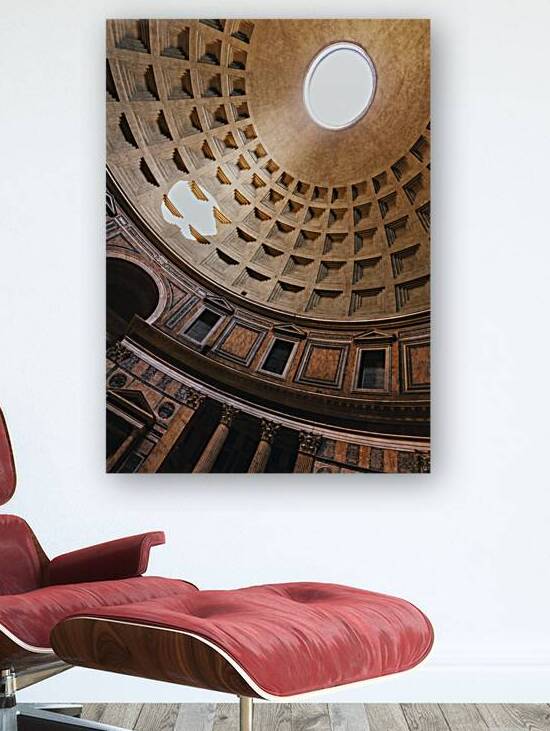 Pantheon Dome Sunbean by Dave Bowman