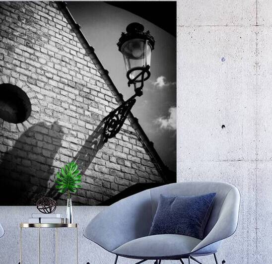 Lamp with Shadow by Dave Bowman