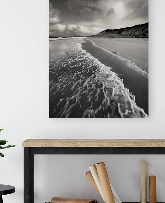 Berneray West Beach Shoreline by Dave Bowman