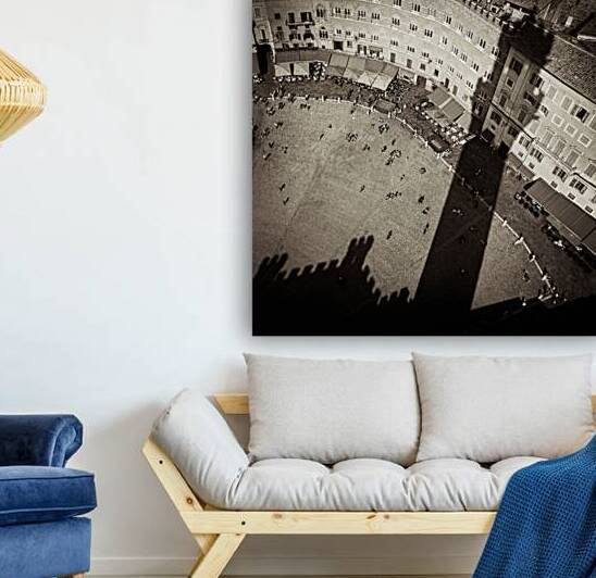 Siena from Above by Dave Bowman