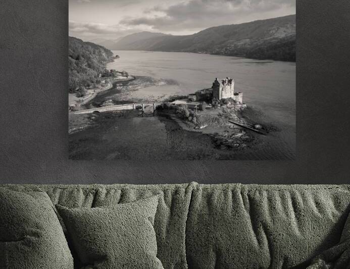 Eilean Donan and Loch Duich by Dave Bowman