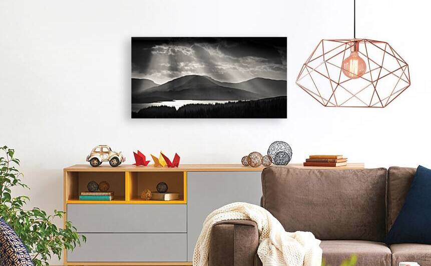 Light Over Loch Tulla by Dave Bowman