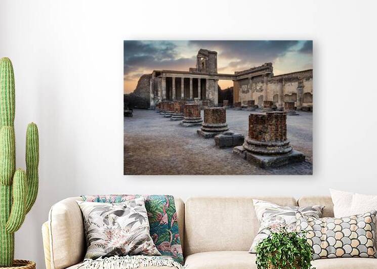 Pompeii Pillars by Dave Bowman