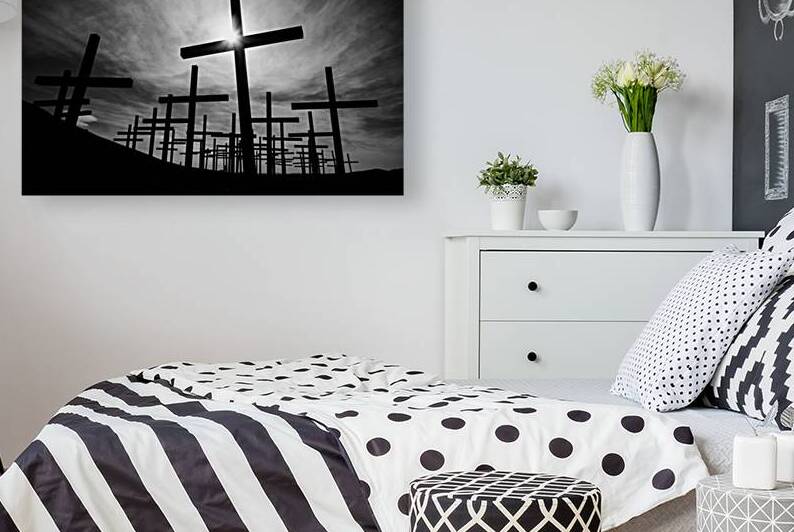 Roadside Memorial by Dave Bowman