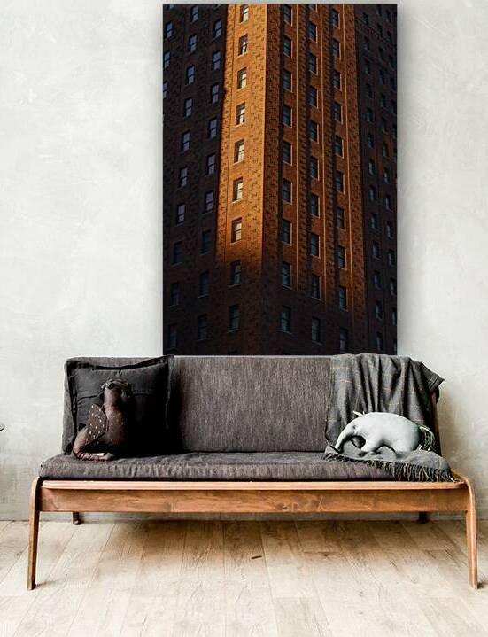 Last Light on the Allerton Hotel by Dave Bowman