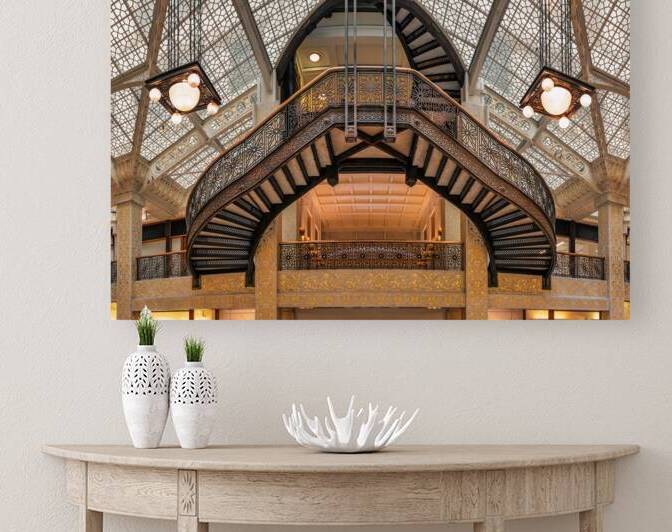 Light Court Grand Staircase by Dave Bowman