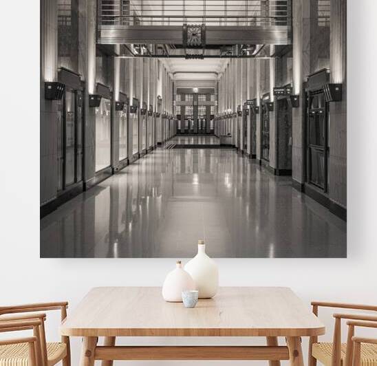 Field Building Interior by Dave Bowman