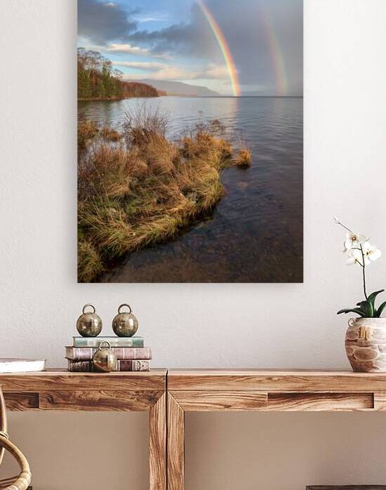 Loch Rannoch Rainbow by Dave Bowman