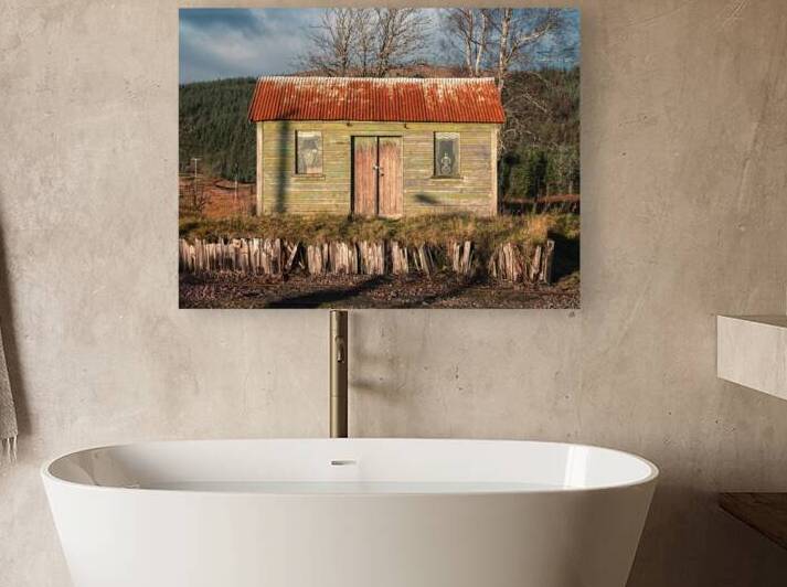 Rannoch Station Hut by Dave Bowman