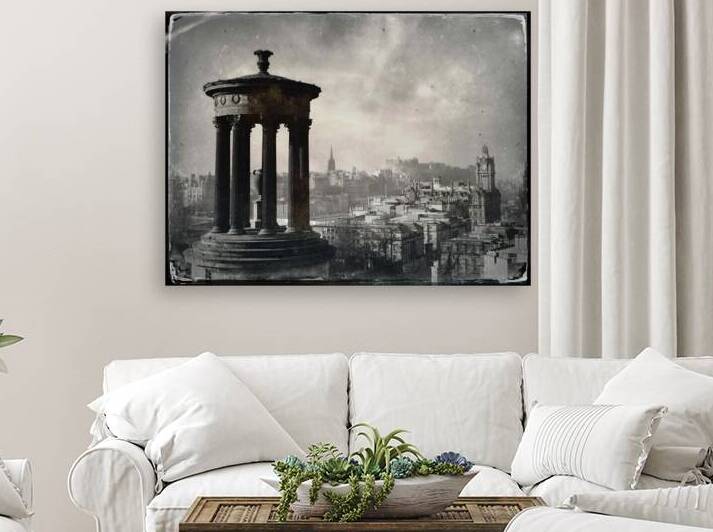 Edinburgh from Calton Hill II by Dave Bowman