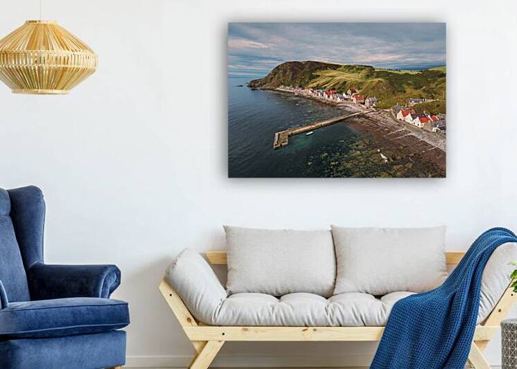 Crovie View by Dave Bowman